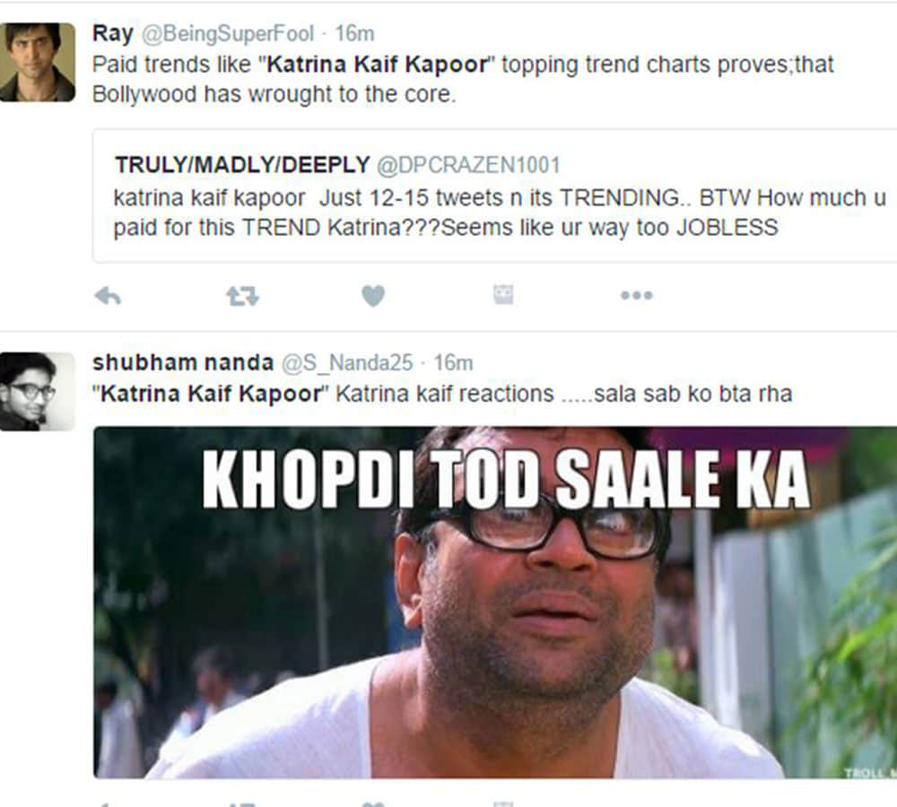 when chris martis announced katrina kaif kapoor