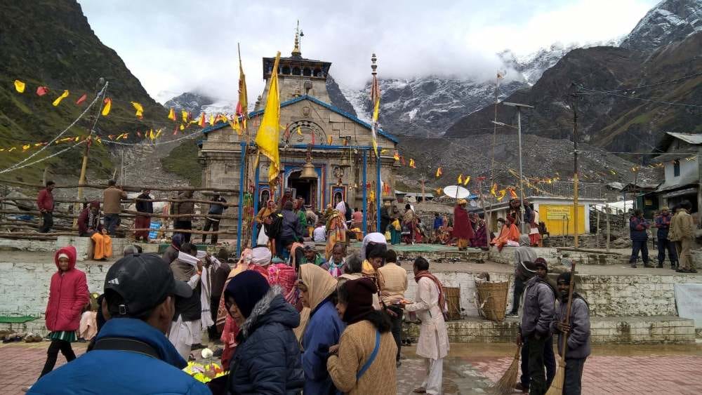iracle in kedarnath Temple‬‬