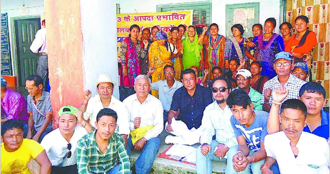 Khotla anger burst on the issue of road