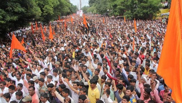Olympian Lalita Babar joins Maratha protests