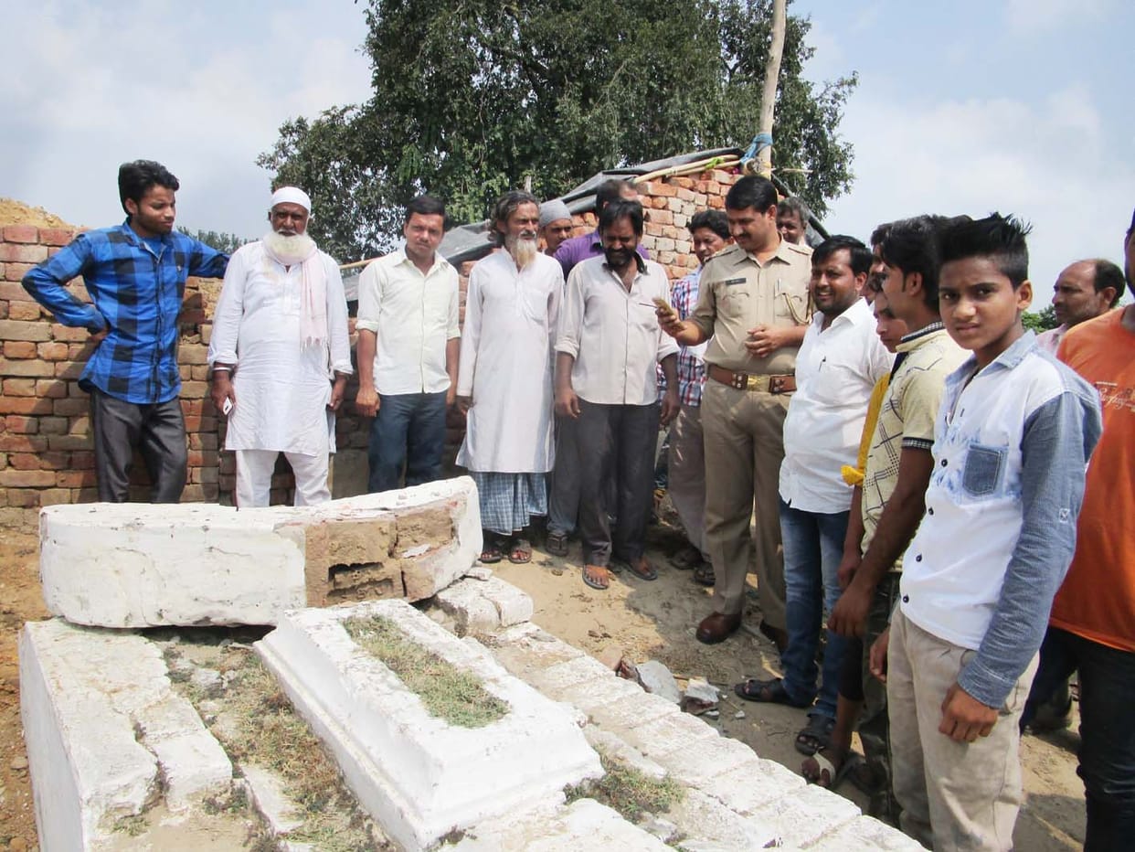 Mazar was damaged