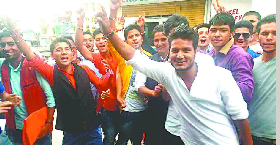 Munsyari in all positions of the union elected unopposed