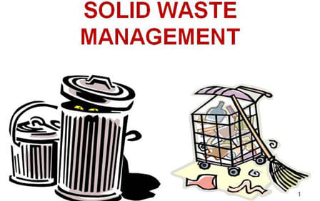 Begin on October four Solid Waste Management Plant