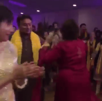 Bollywood Fan Pervez Musharraf dance at a family Programme