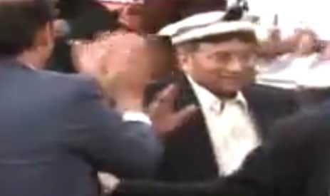 Bollywood Fan Pervez Musharraf dance at a family Programme