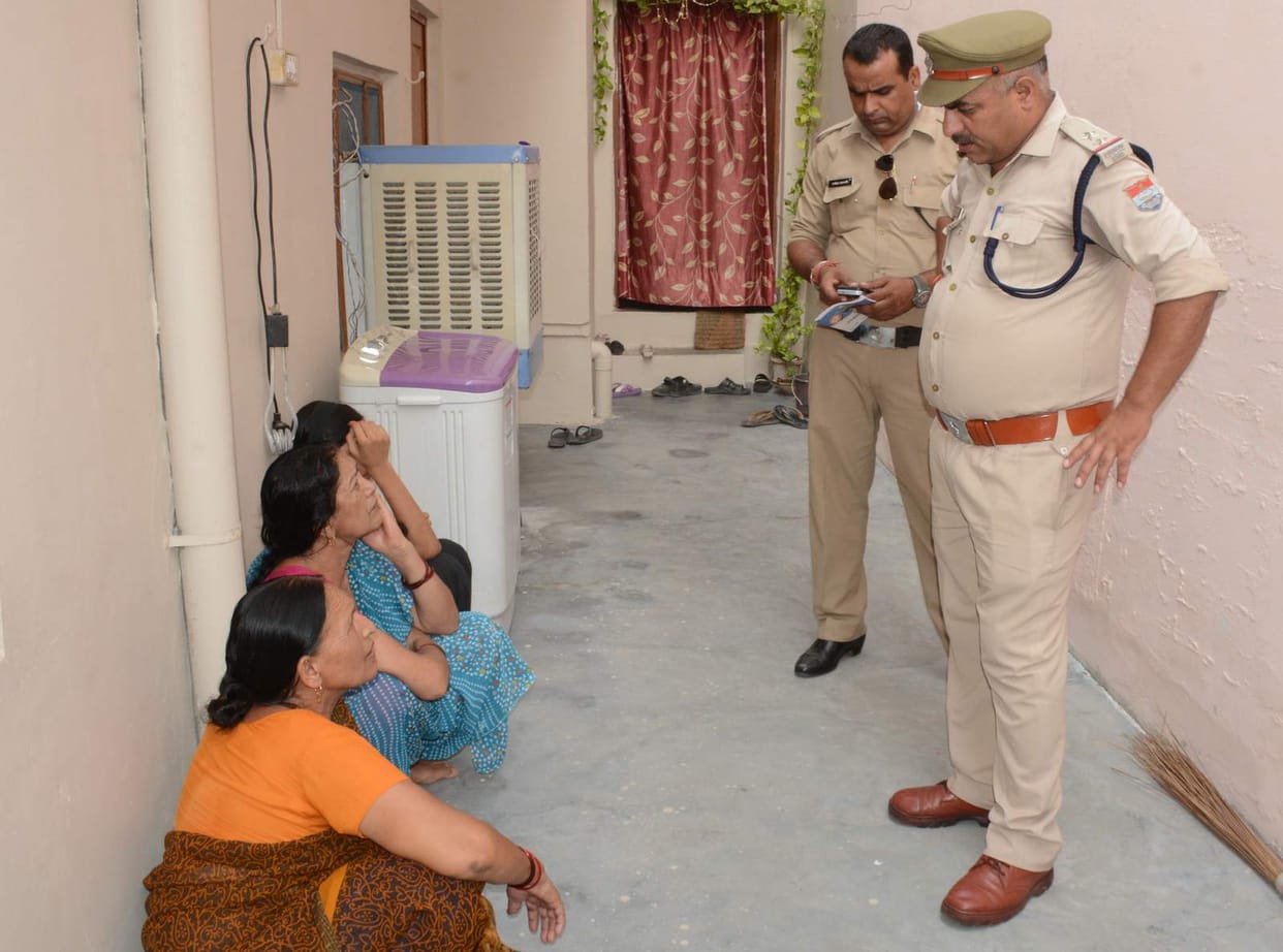 Married lady died in suspicious circumstances