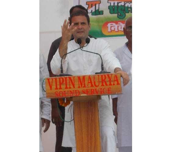  Rahul gandhi says mulayam did not help us to fight BJP.