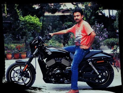 harley davidson rally, indian first lady biker diksha puri resident panchkula