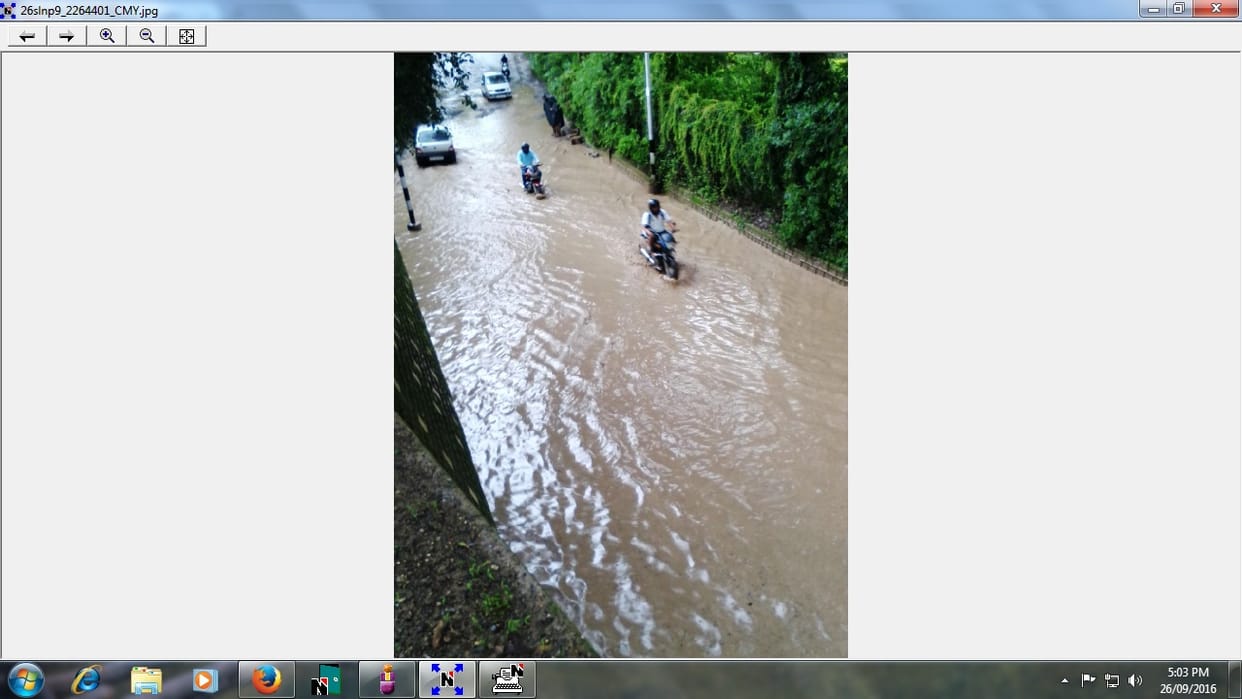 The road of subathu is not in good position