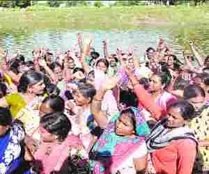 Jal Satyagraha in Sarayu