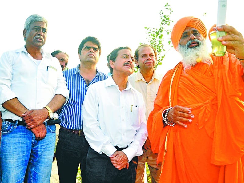 seechewal model, seechewal model treat haryana field, kapurthala, amritsar 