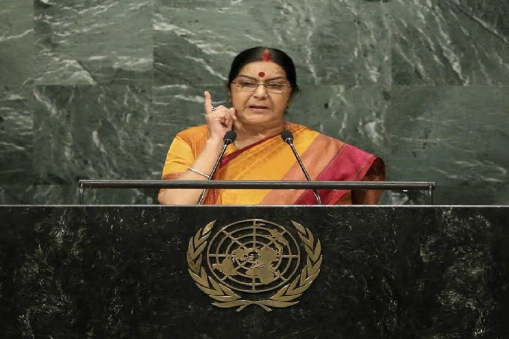 Sushma Swaraj to address UNGA session third year in row