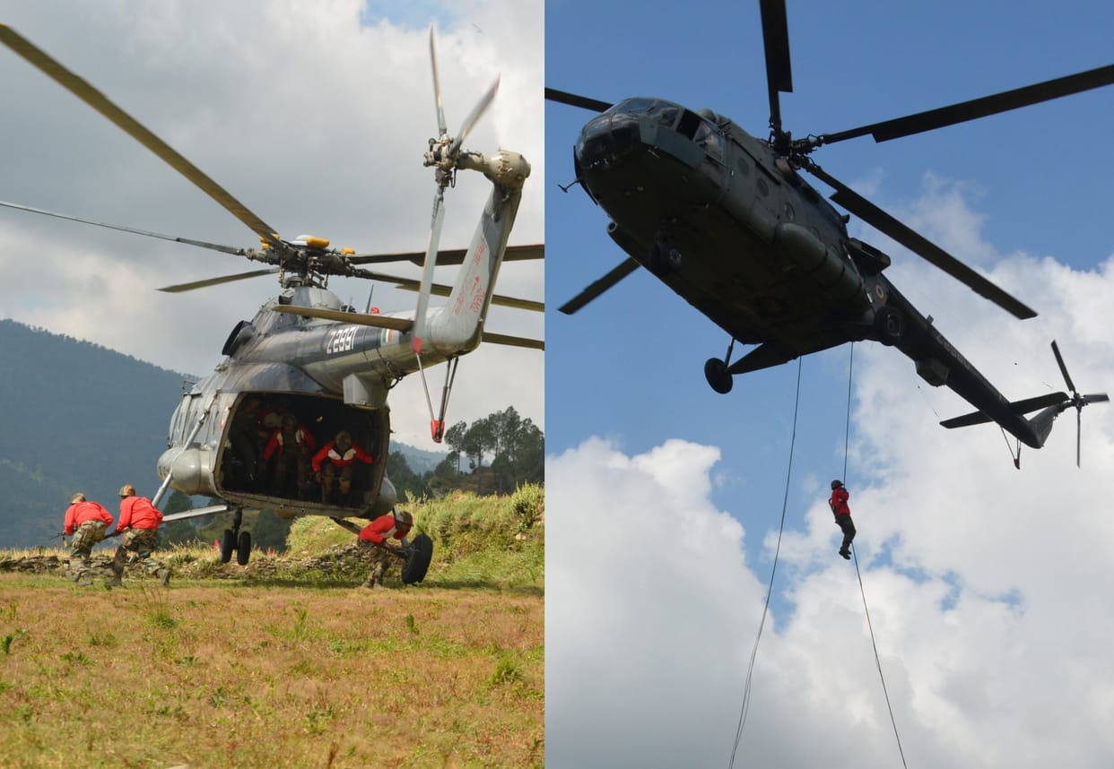indo american soldier destroy terrorist camp in yuddhabhyas, 