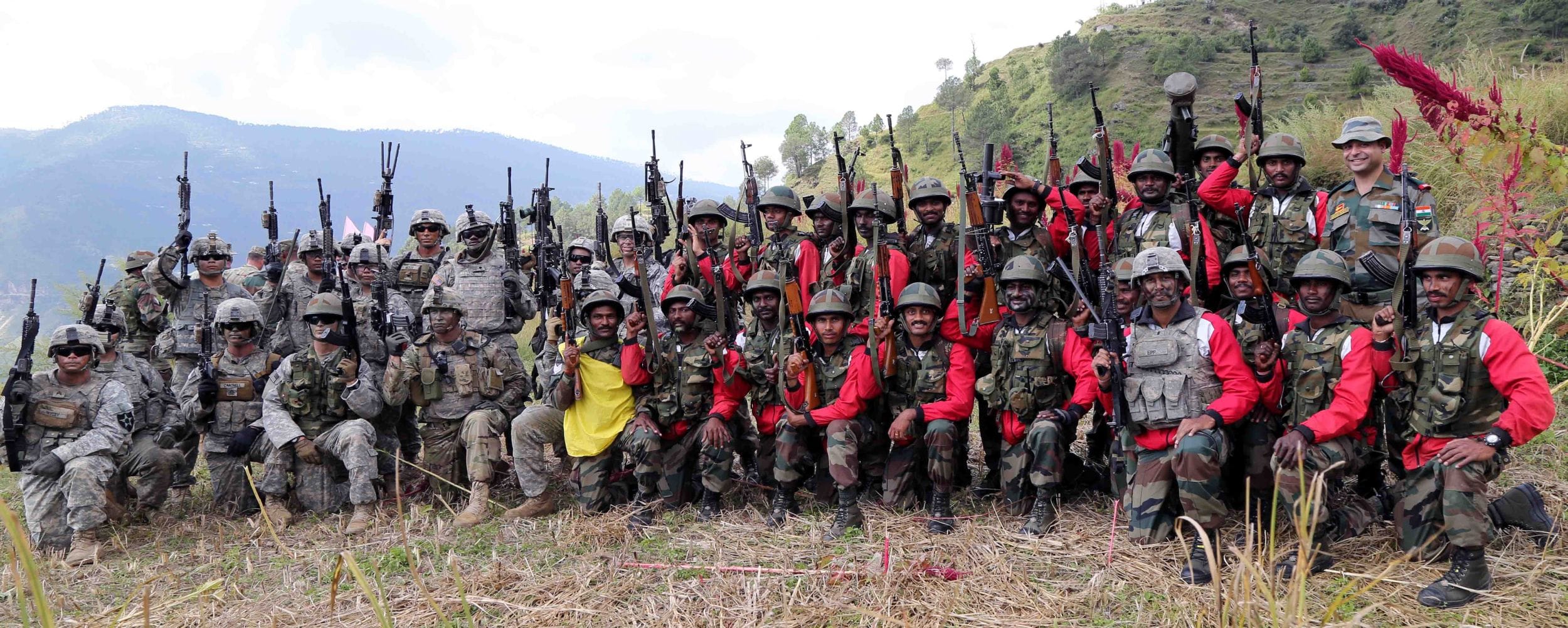 indo american soldier destroy terrorist camp in yuddhabhyas, 
