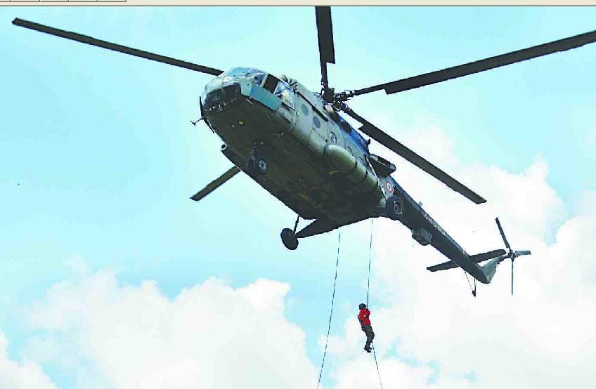 Janoli flown militant hideout in the Indo-US troops