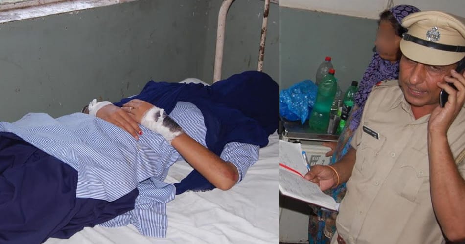 Try to kidnap a girl in kurukshetra, girl jumped from bike