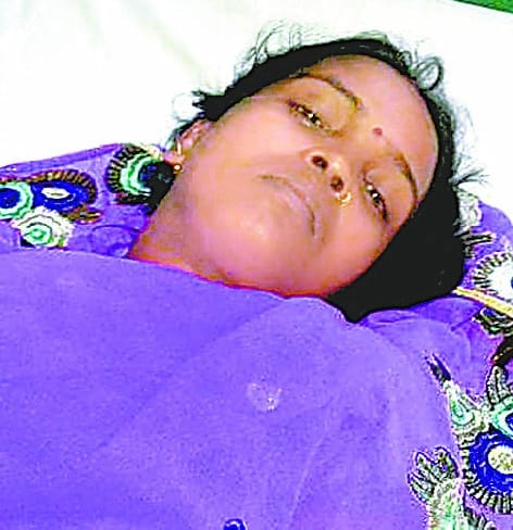 Four patients suffering from high fever, admitted