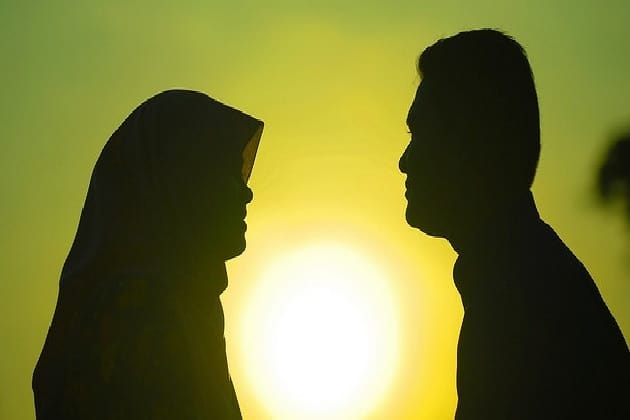 wife arrived before second marry of husband 
