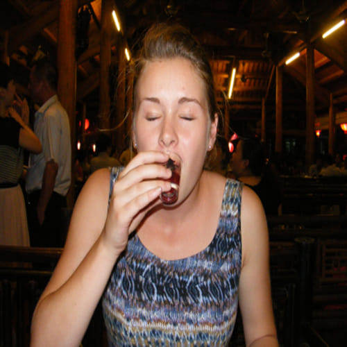 Cobra blood shots on indonesia streets 