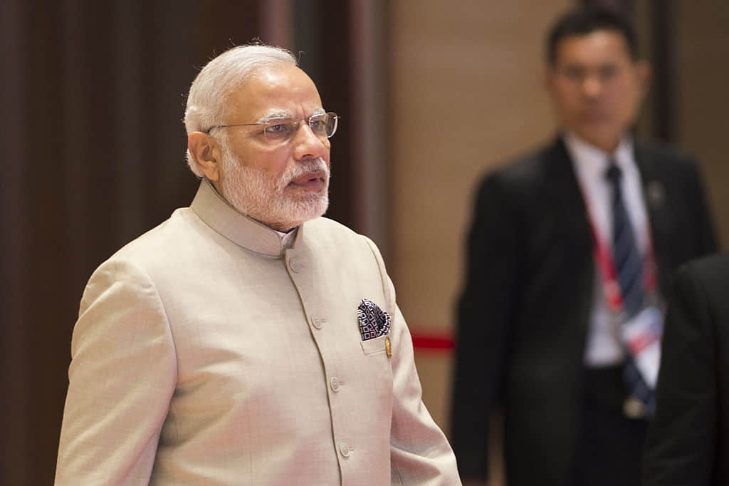 bhaskar khulbe and ajit dobhal with pm narendra modi