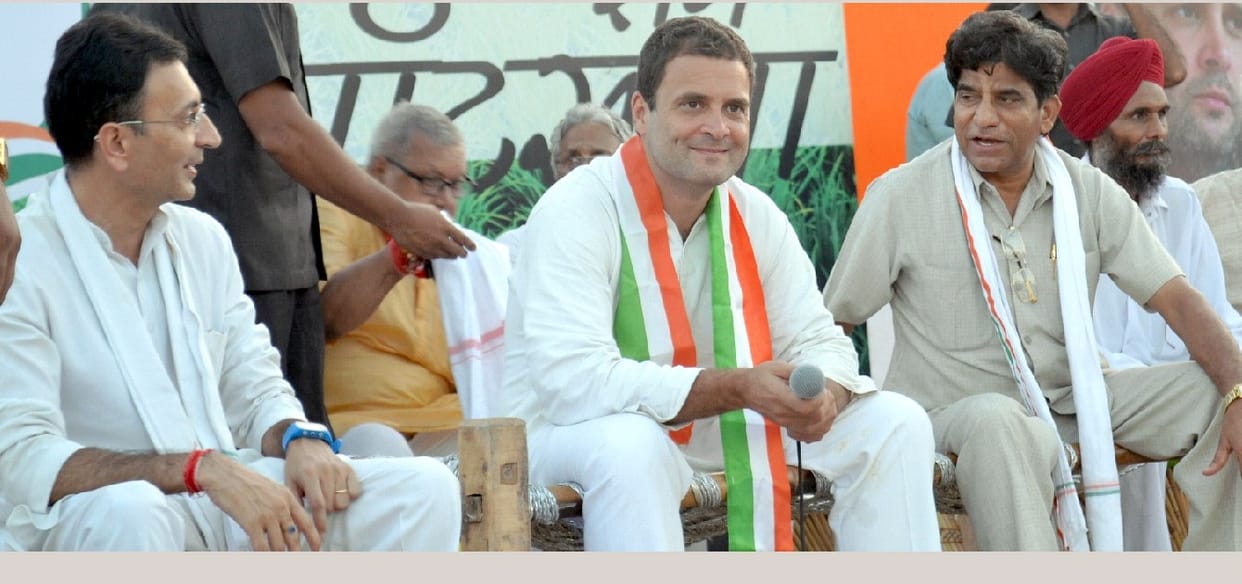 rahul's road show in mathura today