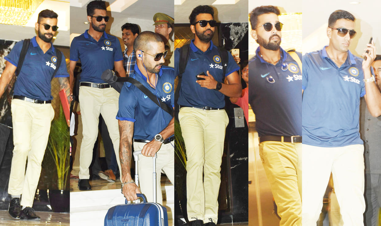 players of team Indian said Goodbye Kanpur will meet again in January