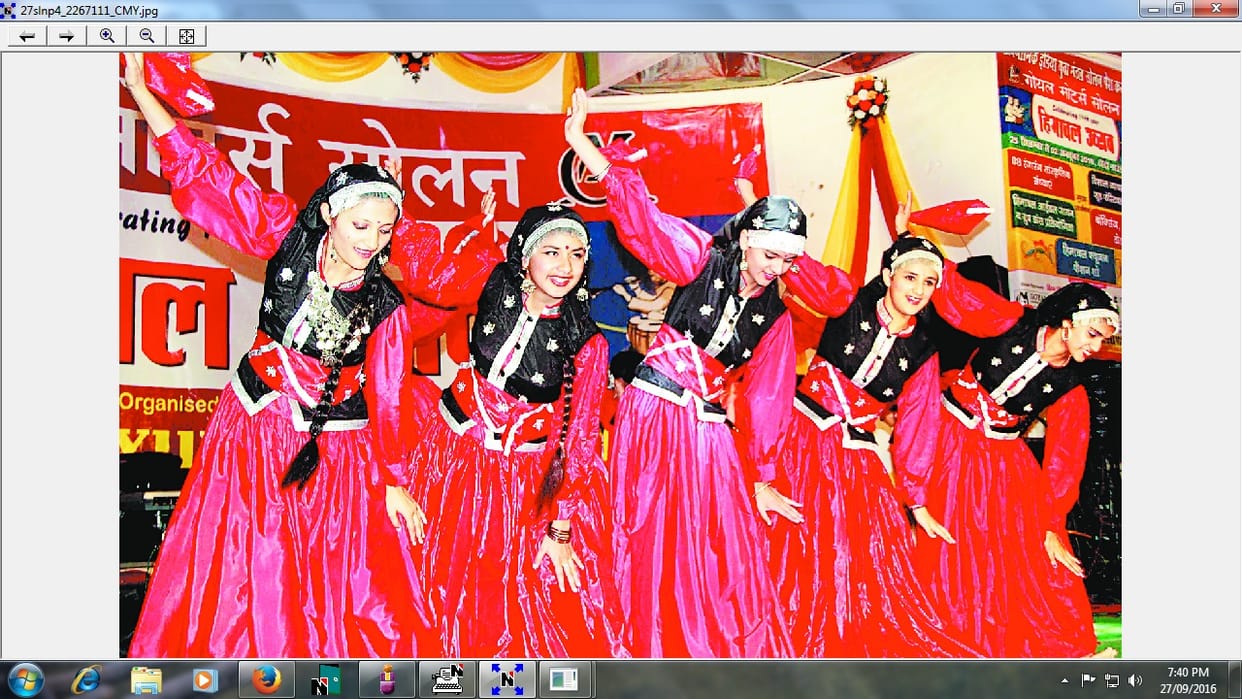 Himachal utsab celebrate in solan