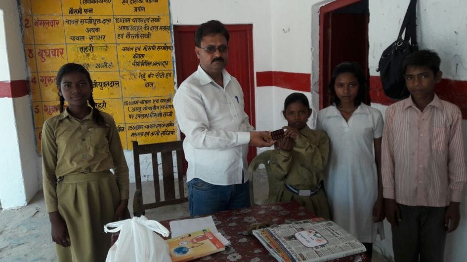 Students were fed pesticide stomach