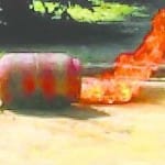 जलता सिलेंडर (सांकेतिक)
