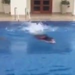 Saina Swimming 
