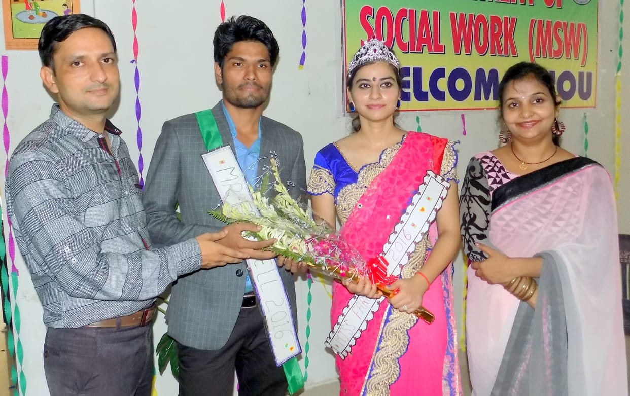 Mr. Nadeem and gentle She was elected Miss Farewell