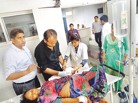 Mother and son died in the accident, hearing my dead