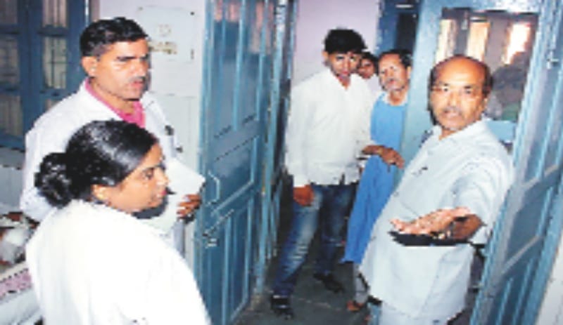 Patients had received no food reprimand