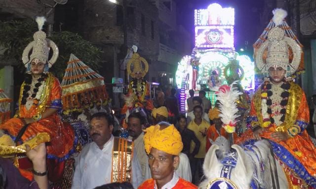 Purushottam dignity boom caused by procession