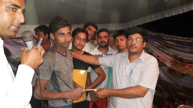 Marie kabaddi team won the tournament Mjipur