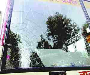 Students ransack bus, driver beaten