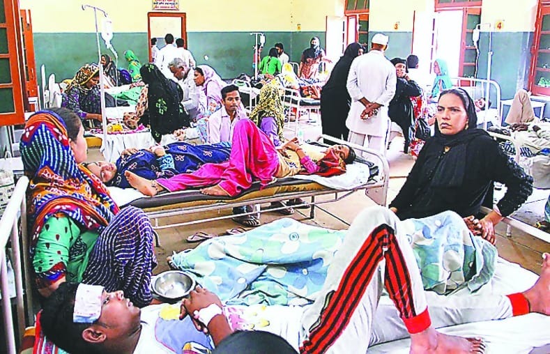 Fever spread to the west of death