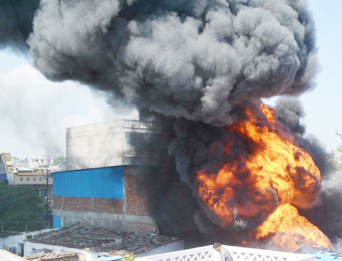fire in BDO office Kistwar, Records burn 