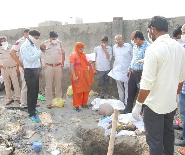 two months girl child killed by grand mother, horrible truth exposed in police enquiry