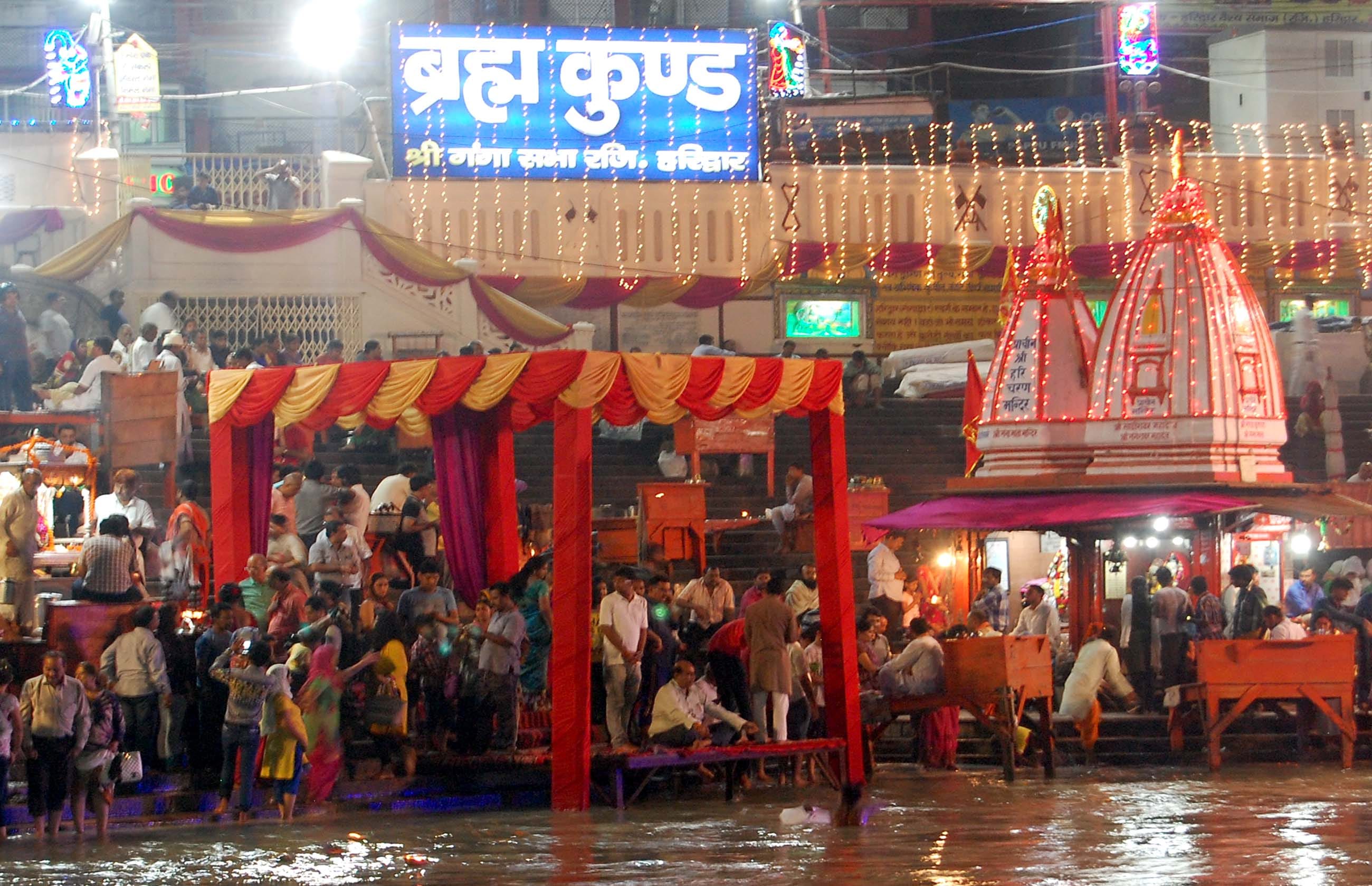 haridwar is ready for president pranab mukherjee welcome.