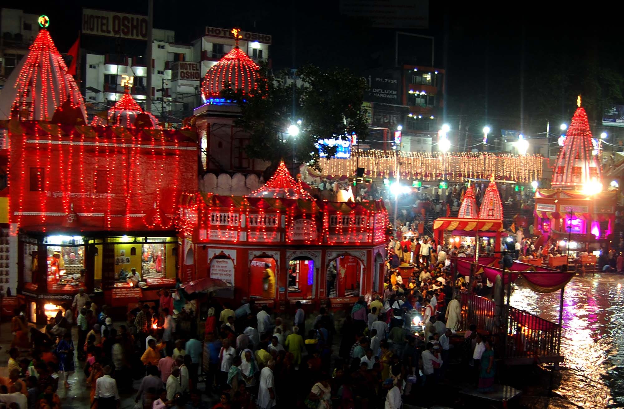 haridwar is ready for president pranab mukherjee welcome.
