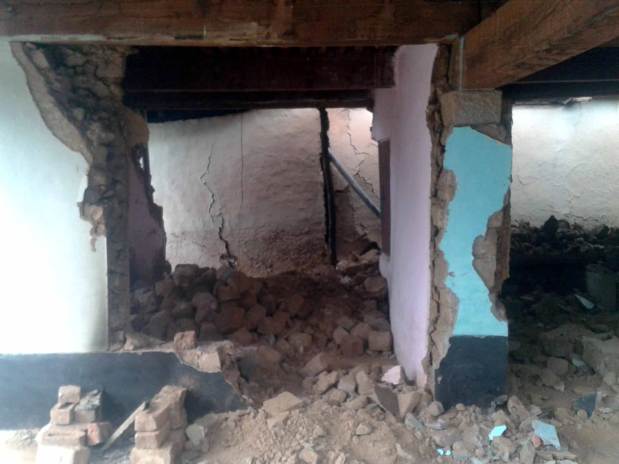 mostly houses demolished in jannu