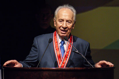 PM Modi, Pranab Mukherjee condole death of former Israel President Shimon Peres