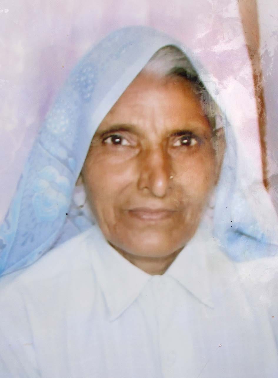 Killed soldier's mother