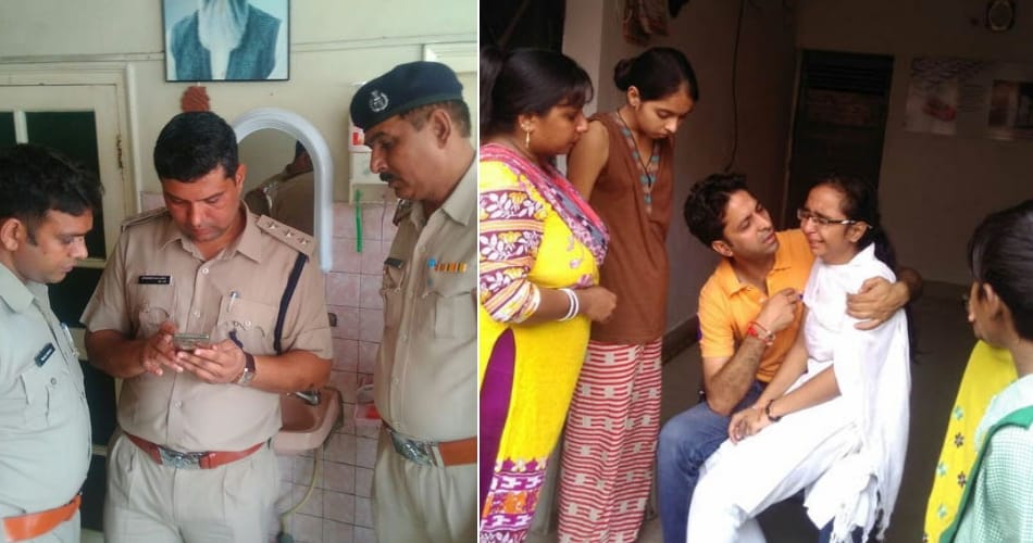 karnal man killed wife and committed hanging suicide due to adopted son