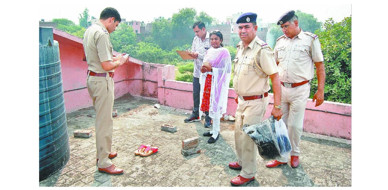 firing, DIET, panipat, haryana