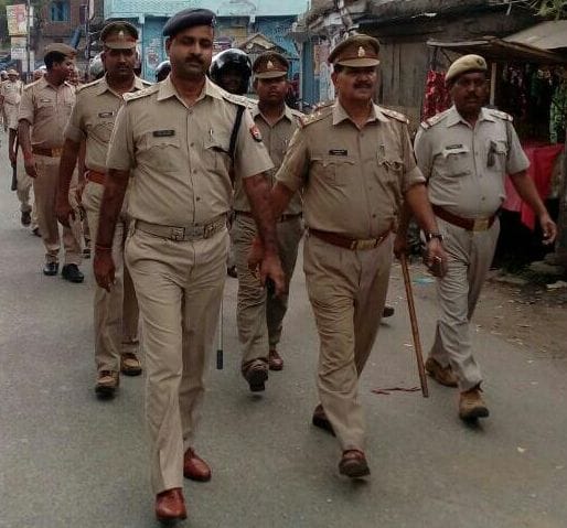 Police made sure of safety