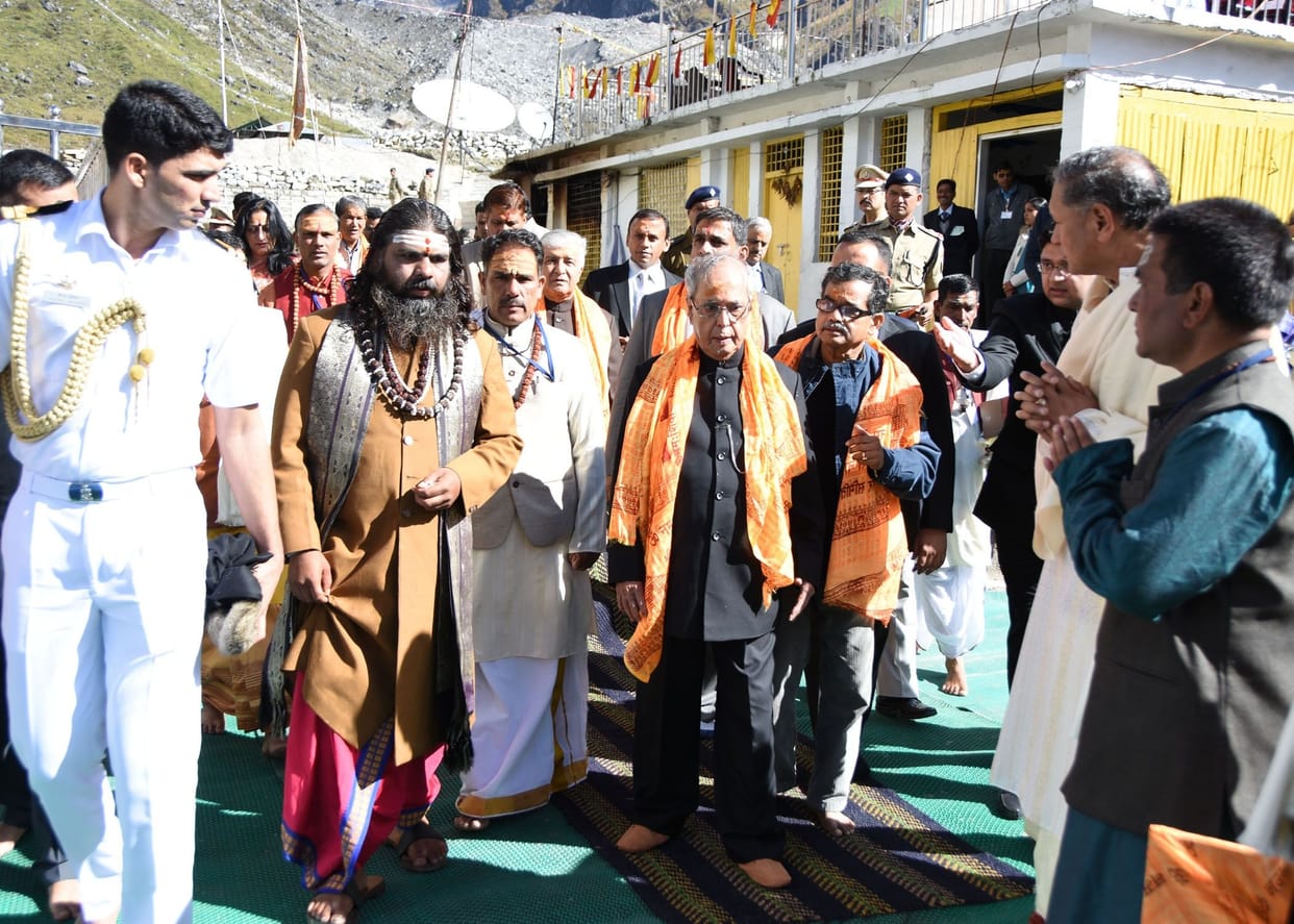 26 year after president of india in kedarnath dham