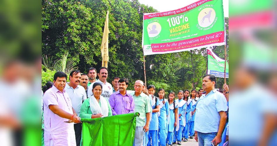 Rabies Day rally, Panchkula, MLA-DC aware, Panchkula News