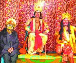 crisis on ram leela in Ayodhya
